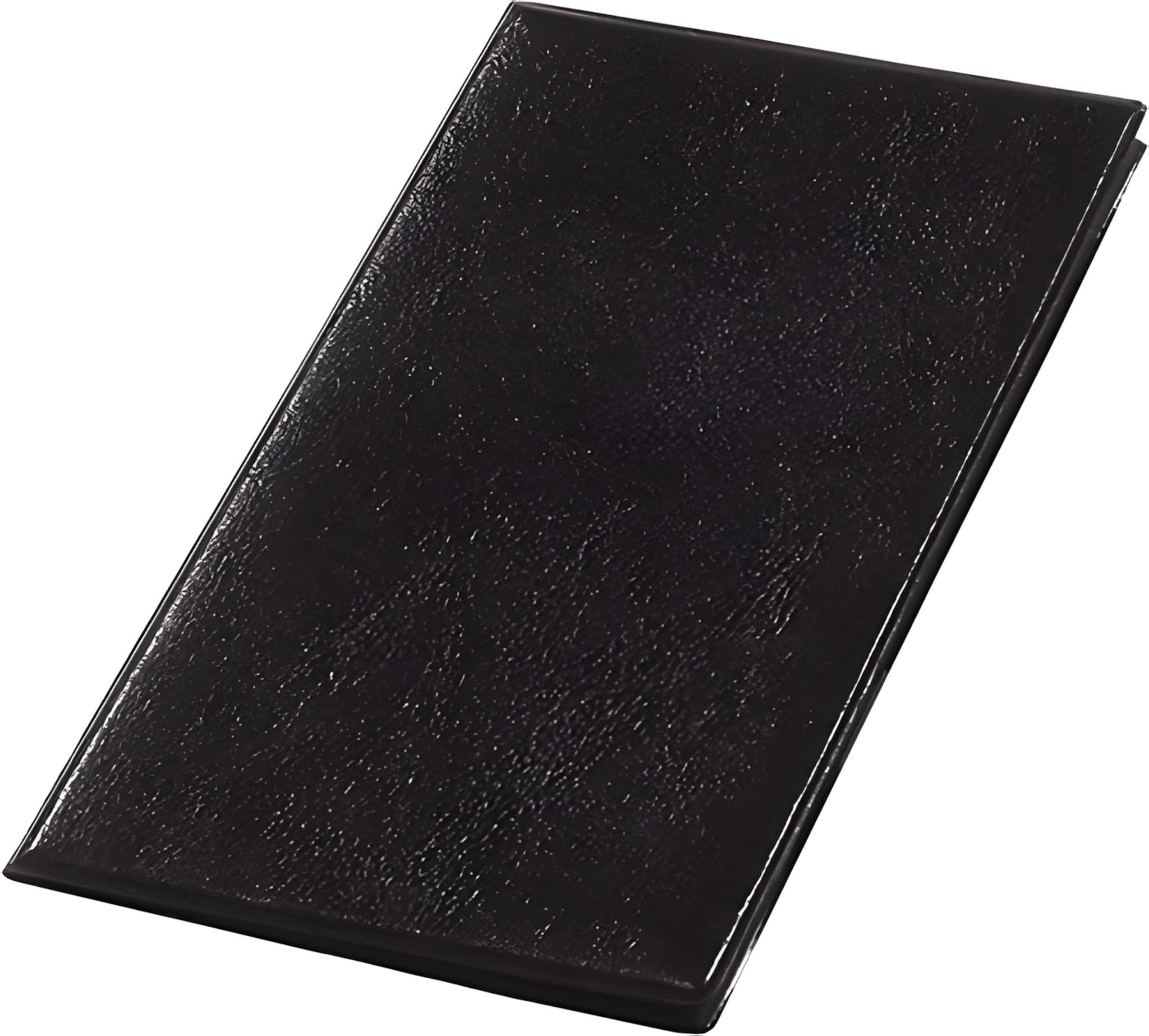Panta Plast Tischdecke Rechnungsmappe 17x11cm Dekor Vinyl schwarz