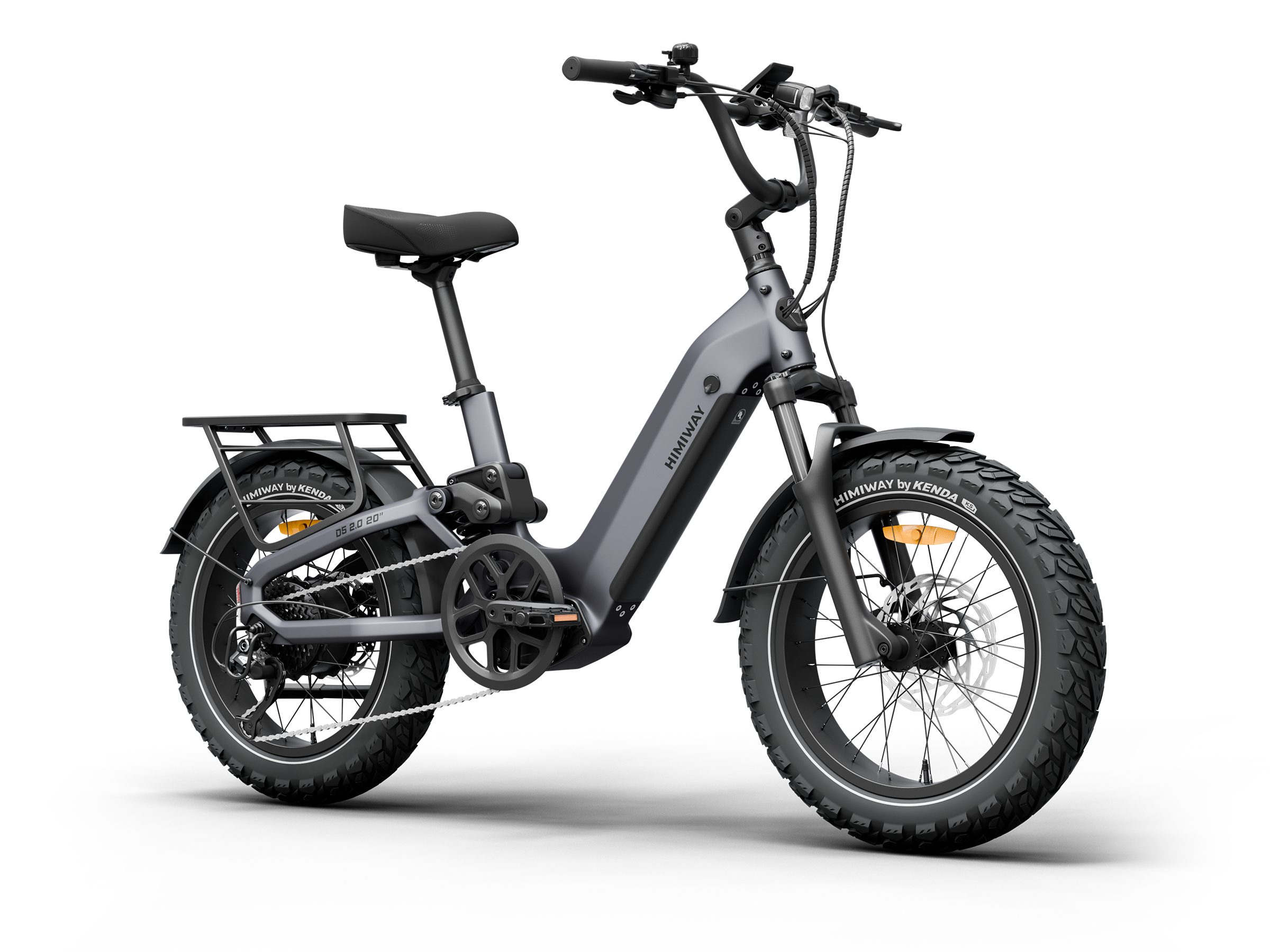 DOTMALL E-Bike Cityrad Himiway D5 2.0 20" E-Bike 48V 15Ah Akku 250W 90Nm Motor, Heckmotor, 720 Wh
