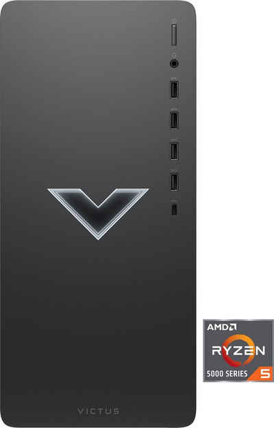 HP Victus TG02-0200ng Gaming-PC (AMD Ryzen 5 5600G, GeForce GTX 1650, 16 GB RAM, 512 GB SSD, Luftkühlung)
