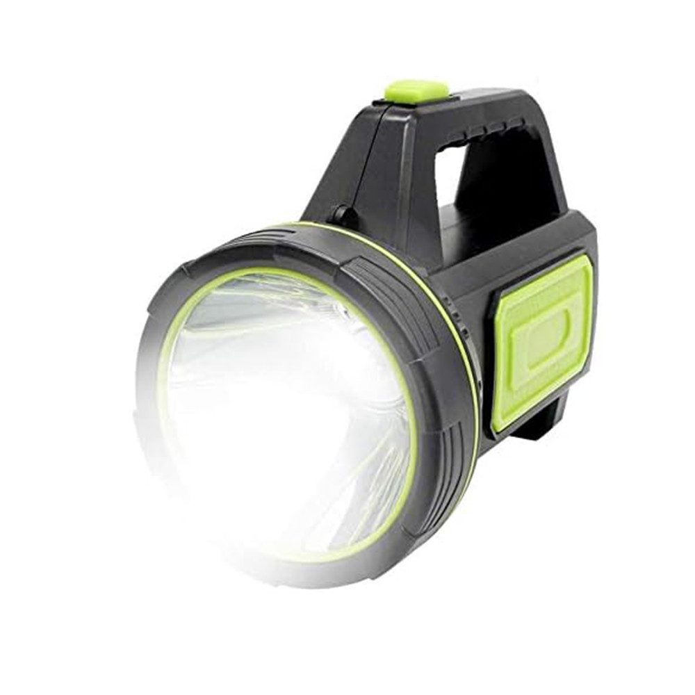 BlingBin LED Taschenlampe Ultrahelle Outdoor-LED-Taschenlampe, über USB Wiederaufladbar (1er Set, 1-St., 1pcs), Ideal für Camping, Arbeit, Werkstatt, KFZ, Jagd, Angeln, Wandern