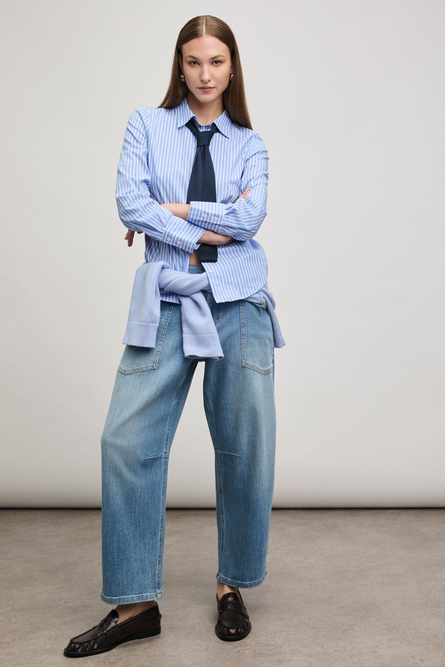 BLUE FIRE Workerjeans Zoe Workwear Barrel