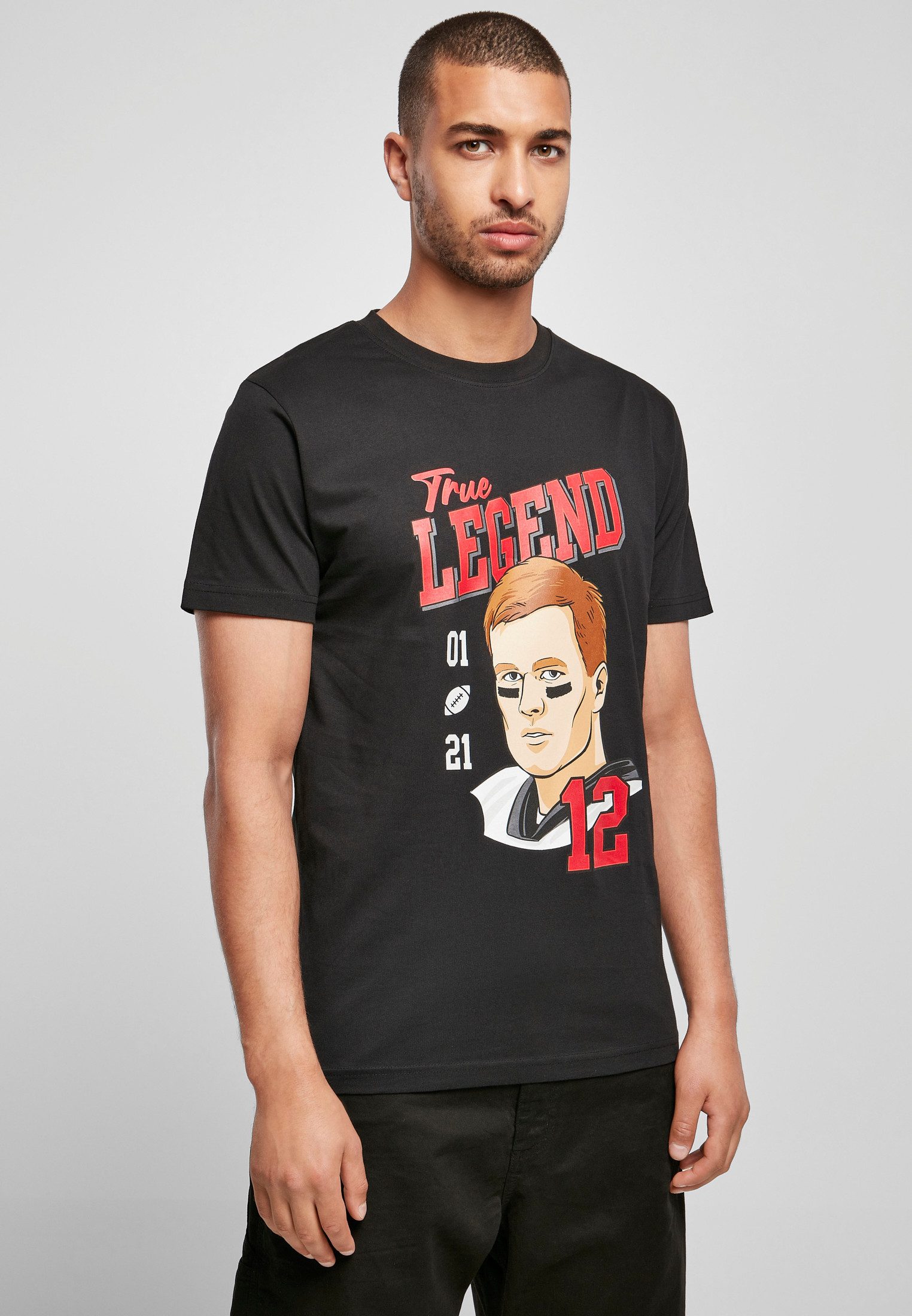Mister Tee Kurzarmshirt Mister Tee T-Shirt Pay Your Bills Tee Black aus Baumwolle