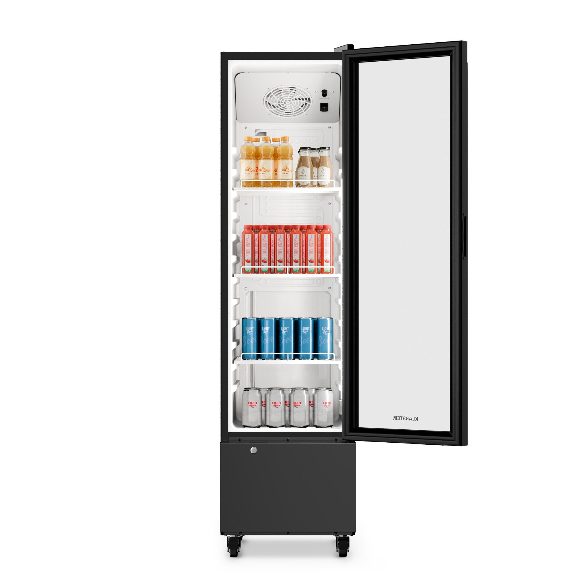 Klarstein Getränkekühlschrank 10048299, 164 cm hoch, 44.5 cm breit