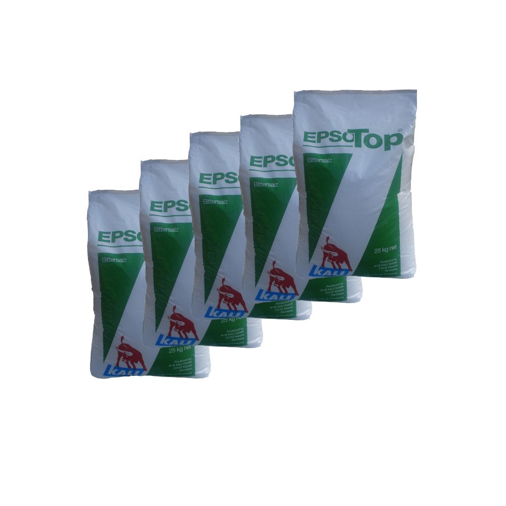K+S Eisendünger Epso Top Bittersalz 5x25kg Blattdünger Nadeldünger Tannendünger