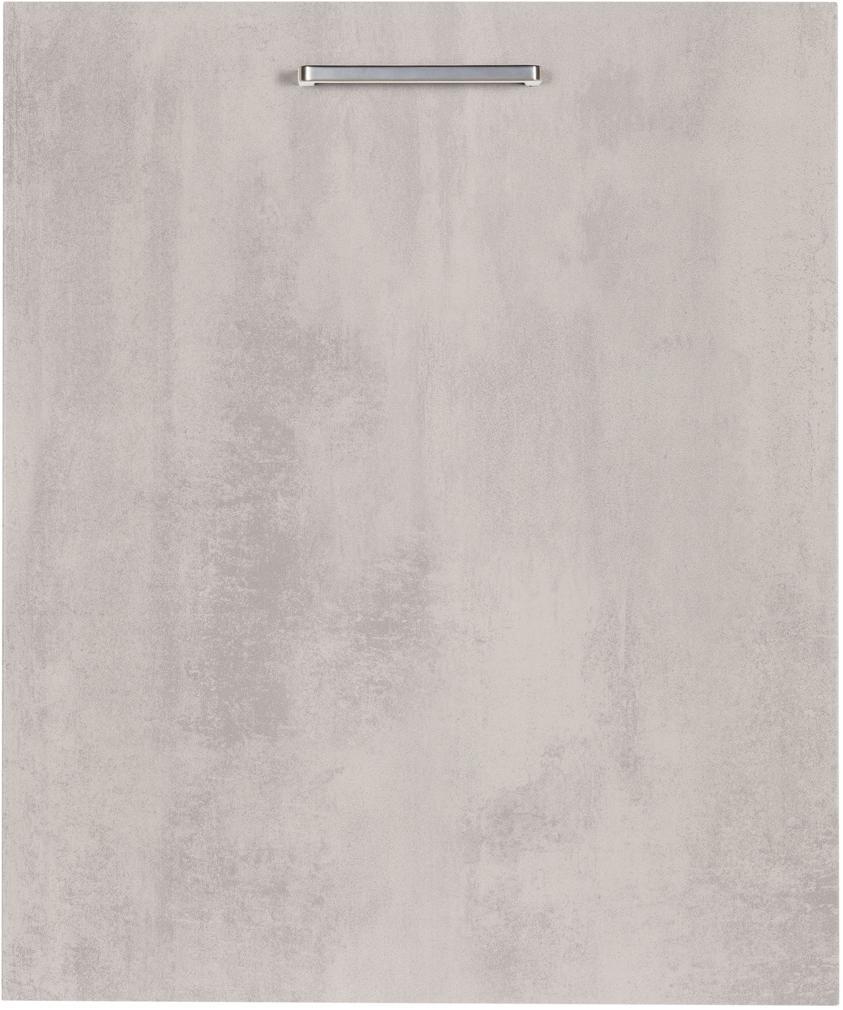 nobilia® Frontblende "Riva", durchgehende Türfront für vollintegrierte Geschirrspüler, in den Breiten Breiten 45 und 60 cm