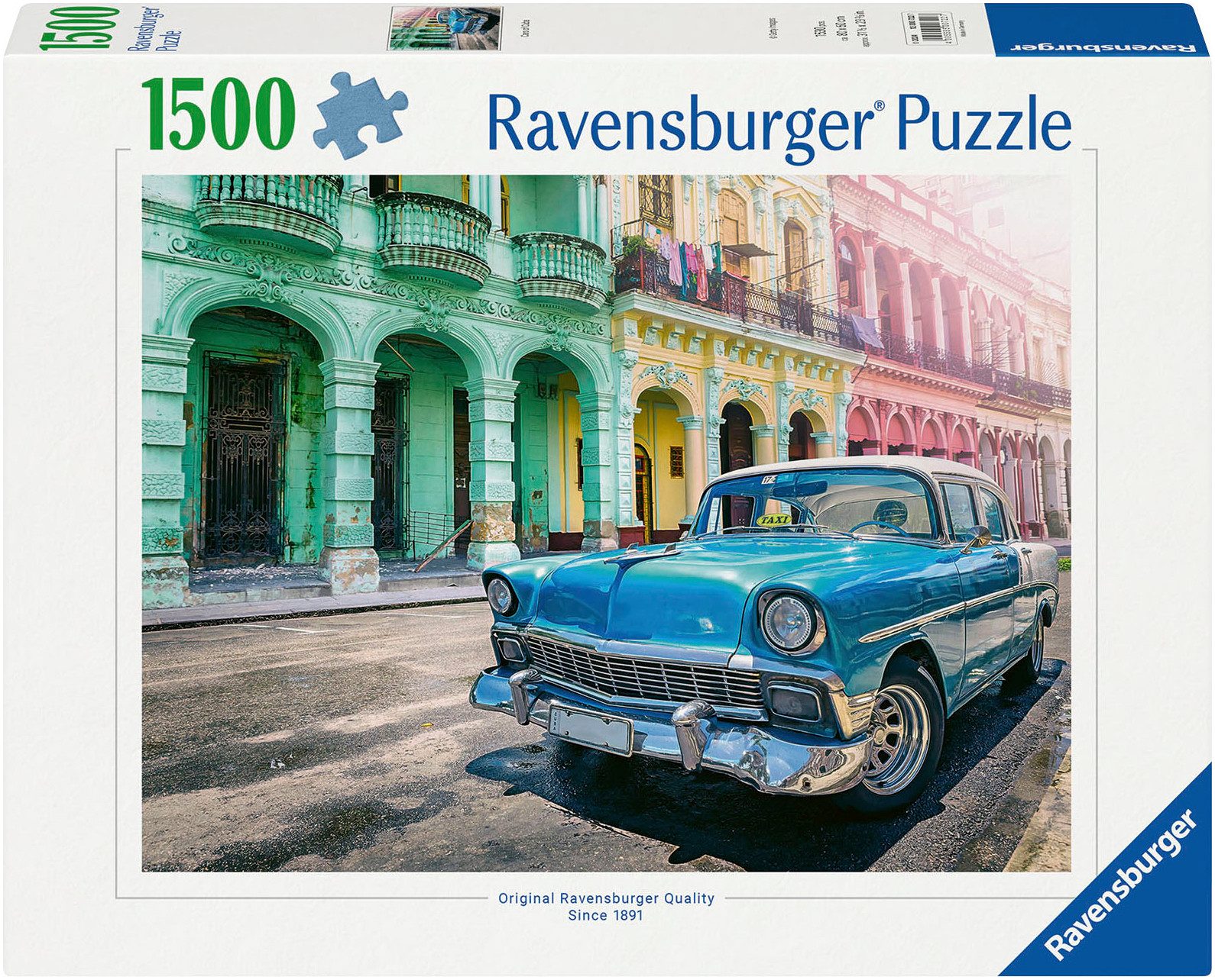 Ravensburger Puzzle Cuba Cars, 1500 Puzzleteile, Made in Germany günstig online kaufen