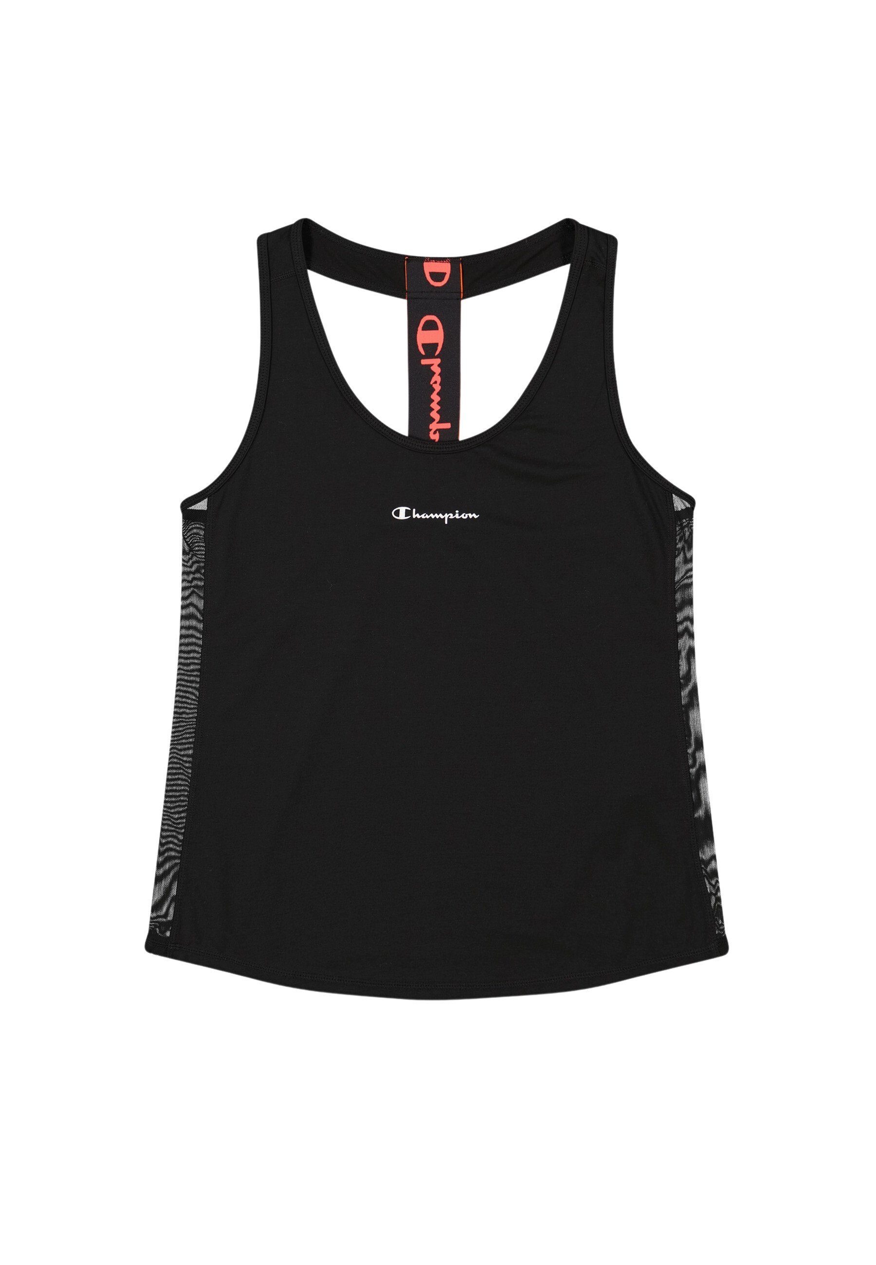 Champion Bustier Top Einfarbiges Sport-Bustier mit Ringerrücken und (1-tlg)