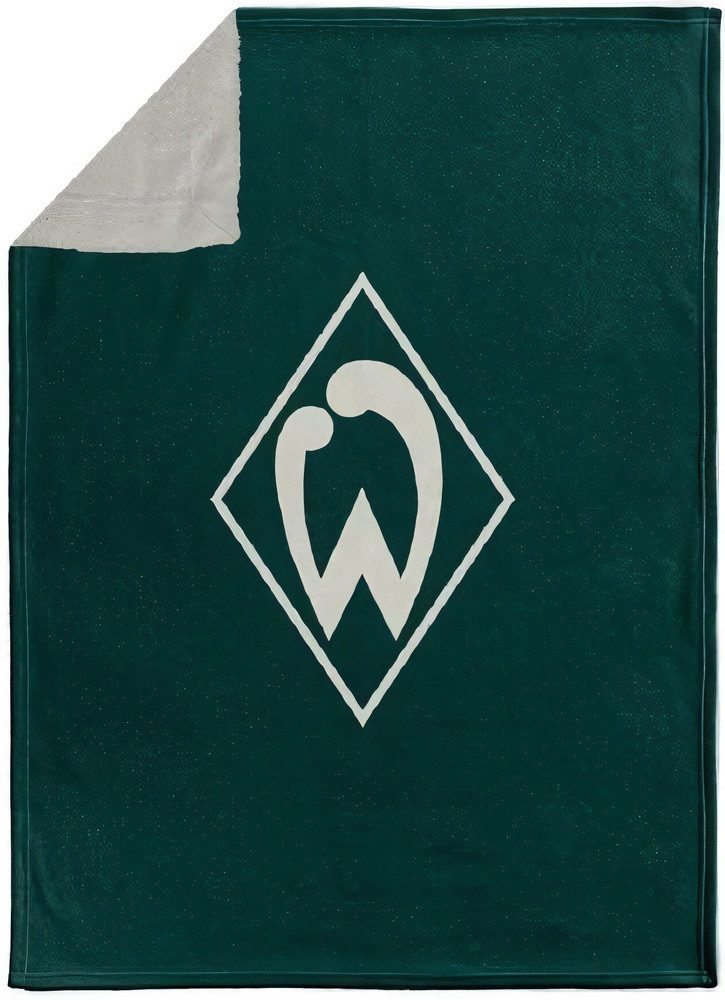 Wohndecke Kuscheldecke Raute, Werder Bremen günstig online kaufen