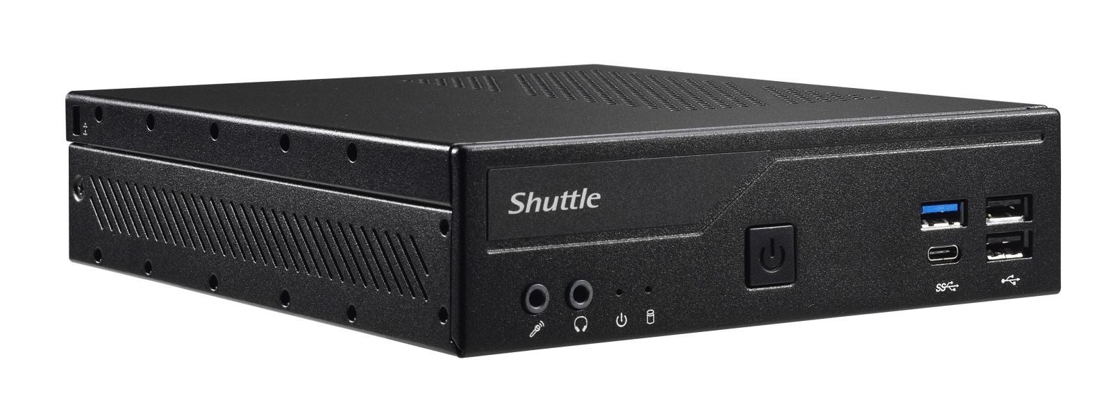 Shuttle Barebone XPC slim DH610 LGA1700 2xSODIMM 2xM.2 1xHDMI 1xDP PC (Kopfhörerbuchse)