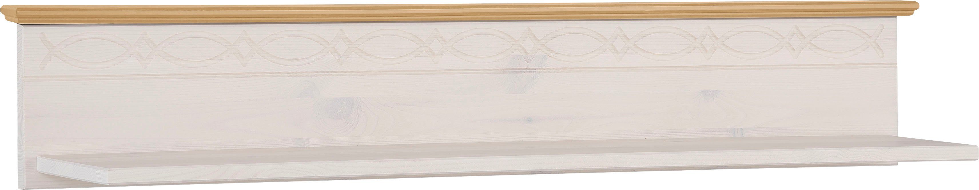 Home affaire Wandregal Indra, aus massiver Kiefer, 120 cm breit günstig online kaufen