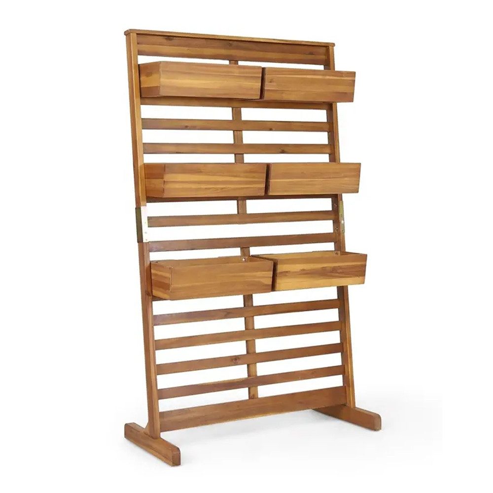 Divit Pflanzkübel 3 Etagen Pflanzenbeet PB3 Garten Hochbeet Holz günstig online kaufen