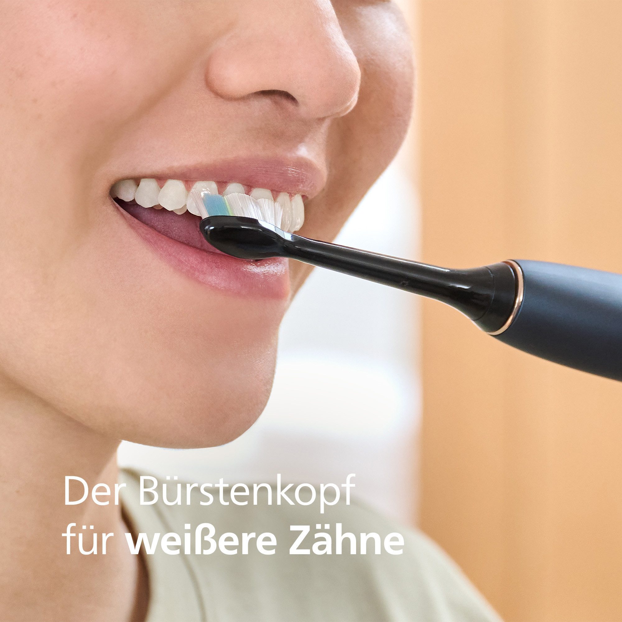 Philips Sonicare Aufsteckbürsten W2 Optimal White, für weißere Zähne, für jedes Sonicare Handstück