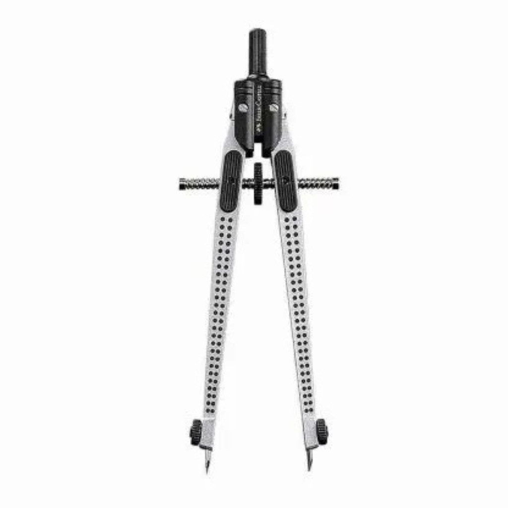 Faber-Castell Zirkel FABER-CASTELL GRIP 2001 Zirkel,silber, Für Kreise bis zu 39,0 cm