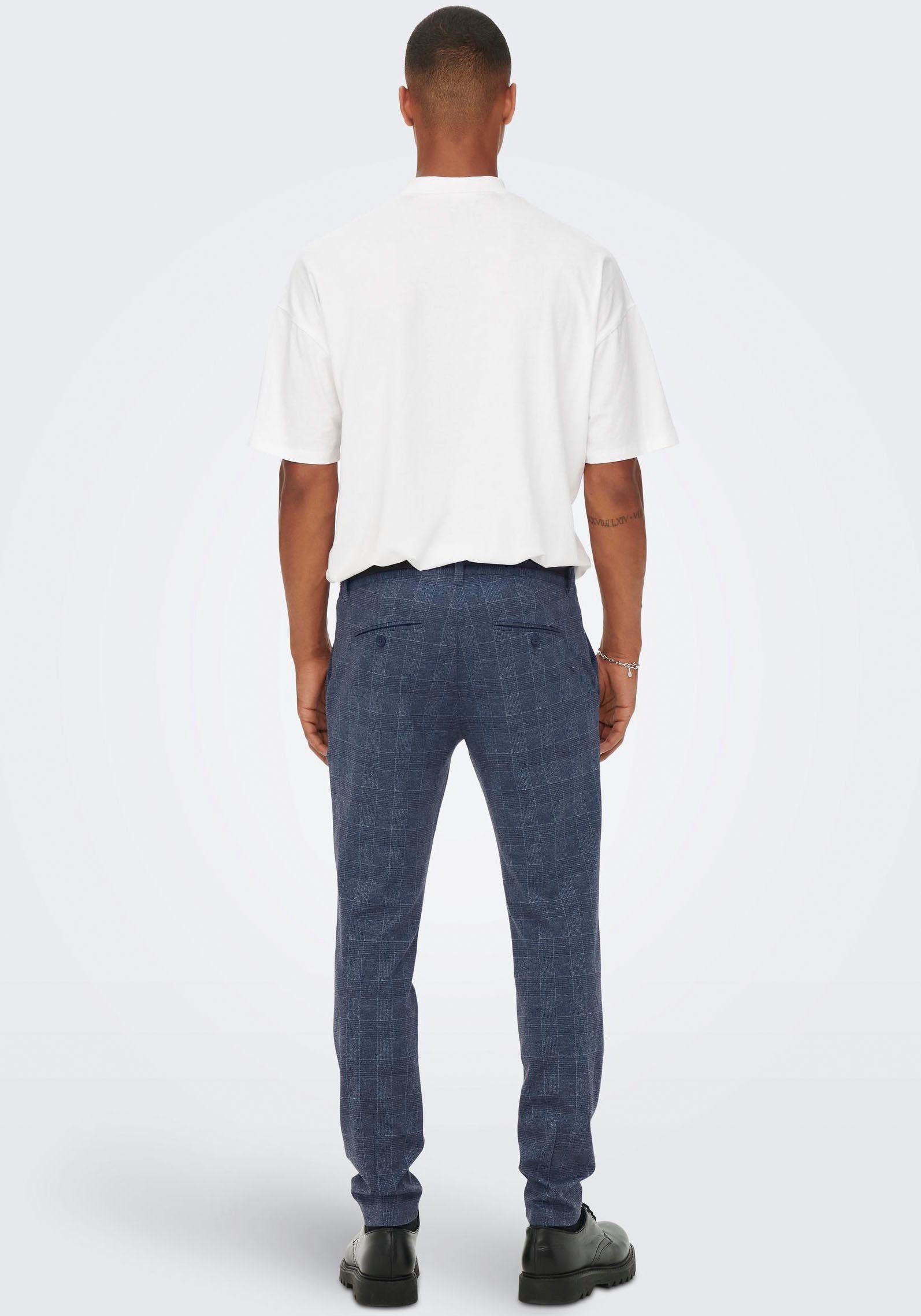 ONLY & SONS Chinos ONSMARK SLIM CHECK PANTS 9887 NOOS
