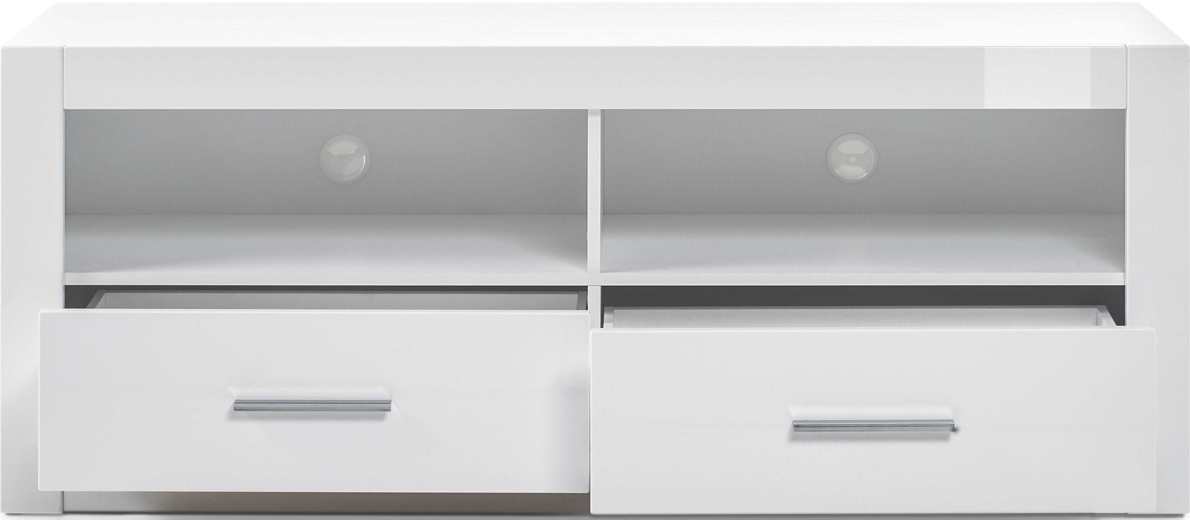 Home affaire Wohnwand BIANCO, (Set, 4-St)