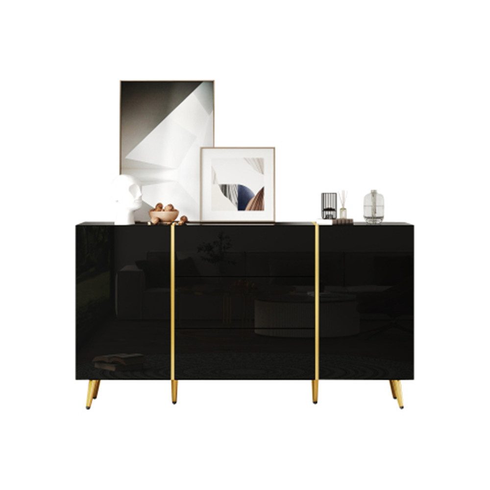Sideboard Sideboard,Hochglanzschrank Multifunktionaler Aufbewahrungsschrank