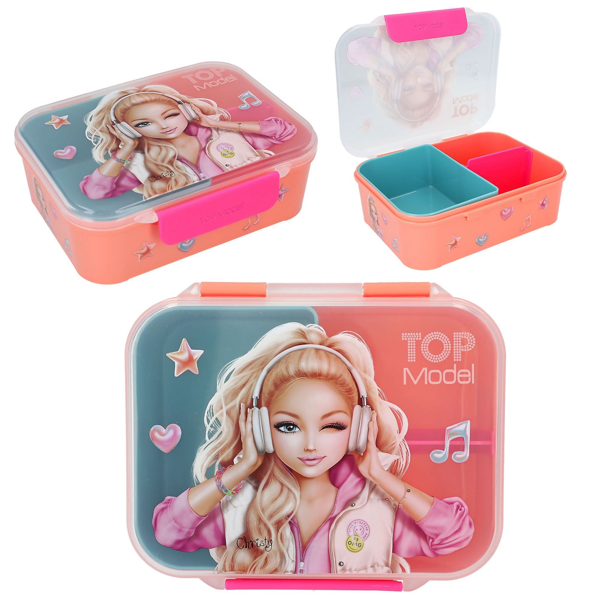 Depesche Lunchbox DEPESCHE TOPModel Brotdose Christy Music, Lunchbox