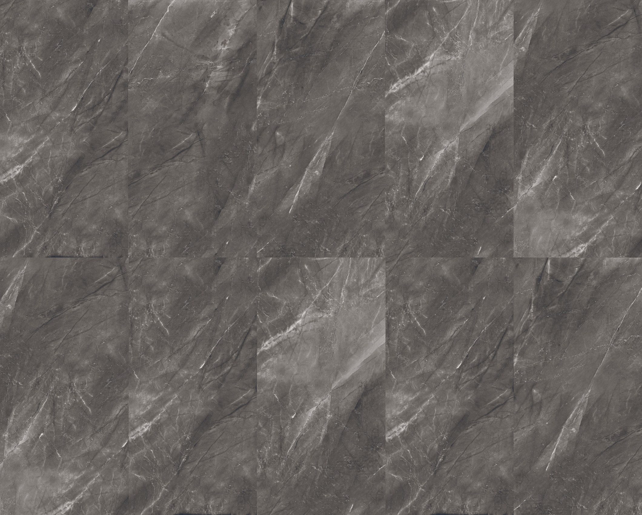 Bodenfliese 1 Paket (1,44 m) Fliesen VENEZIA NERO (60 × 120 cm), matt, grau, Küche Wand Bad Flur Bodenfliese Duschwand Bodenbelag