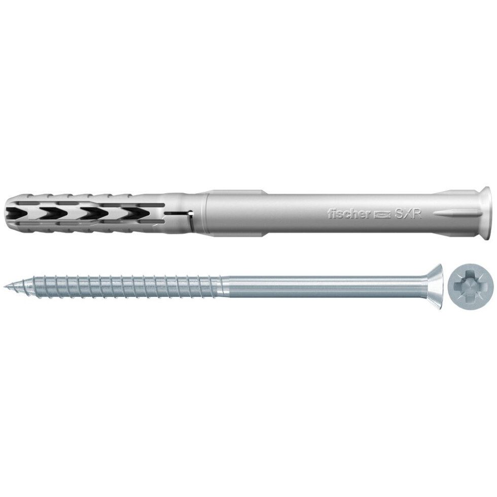 fischer Schrauben- und Dübel-Set Fischer Langschaftdübel SXR 8.0 x 120 mm - 4 Stück