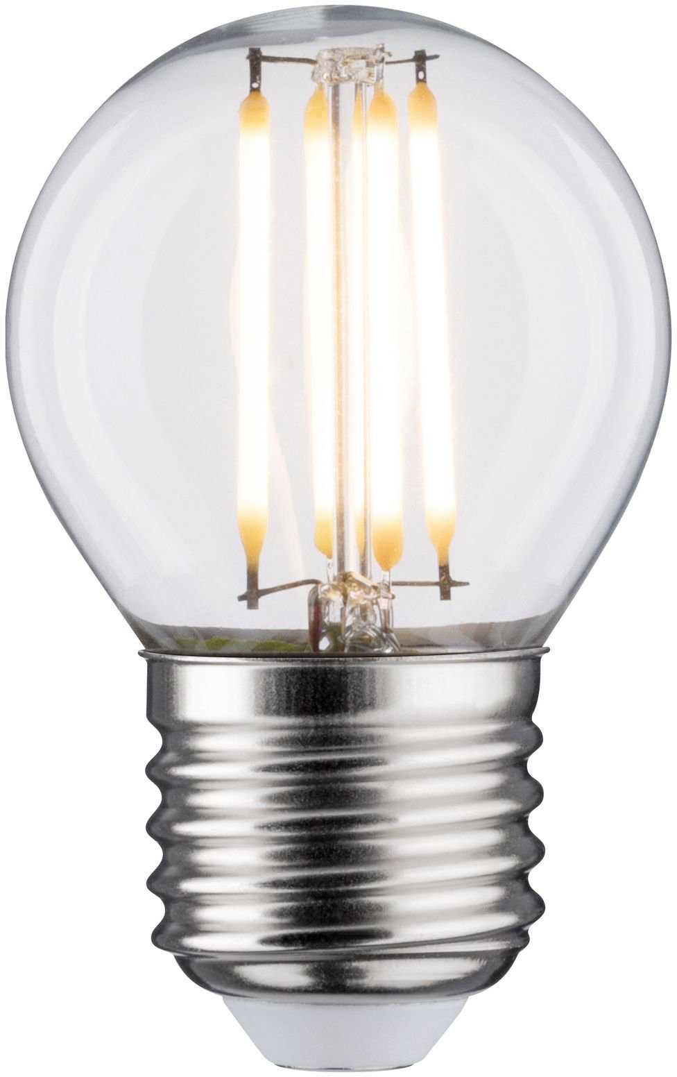 Paulmann LED-Filament 5er Pack 5W Tropfen E27 2700K klar, E27, 5 St., Warmweiß