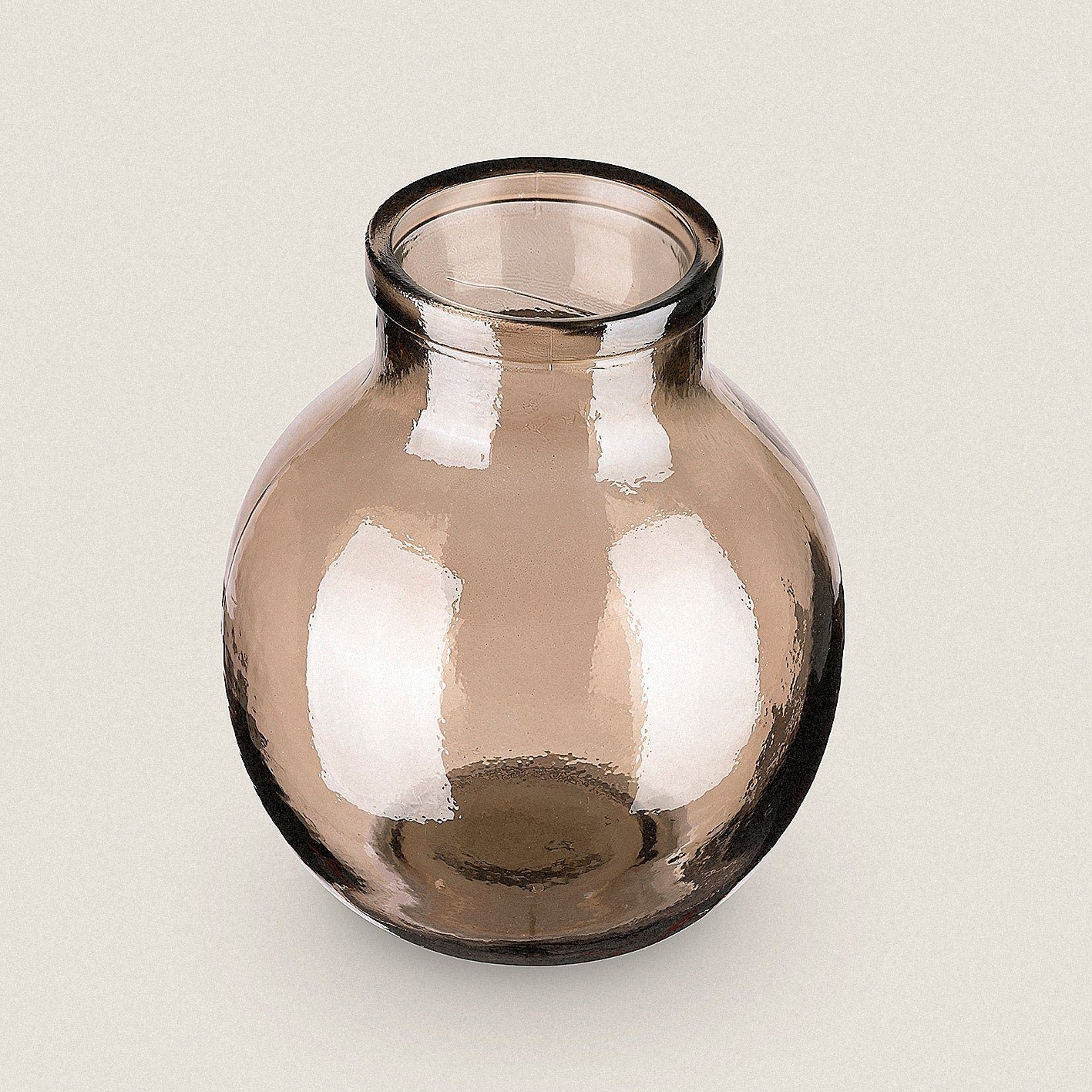 Tischvase Vase up 100 % Altglas, "Lelita", the braun way