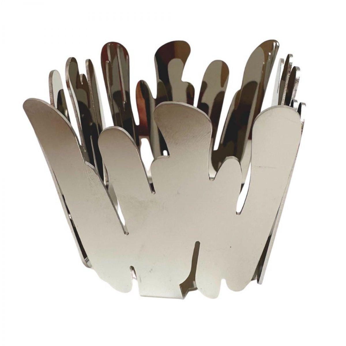 Alessi Kerzenhalter Teelichthalter Barkandle (6,5x6,5x6cm)