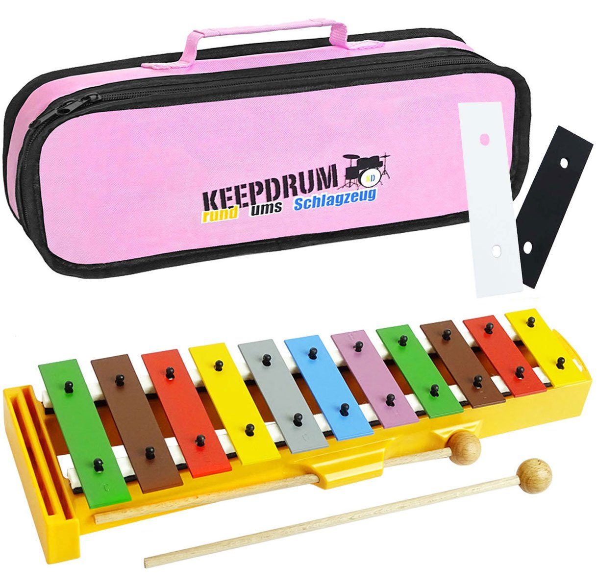 Glockenspiel Sonor Glockenspiel GS PLUS mit 2 Klangstäben und Tasche