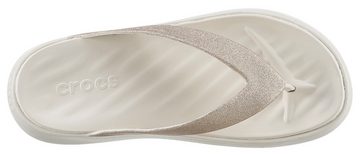 Crocs Getaway Glitter Flip Zehentrenner, Plateau, Sommerschuh, Schlappen mit Plateausohle