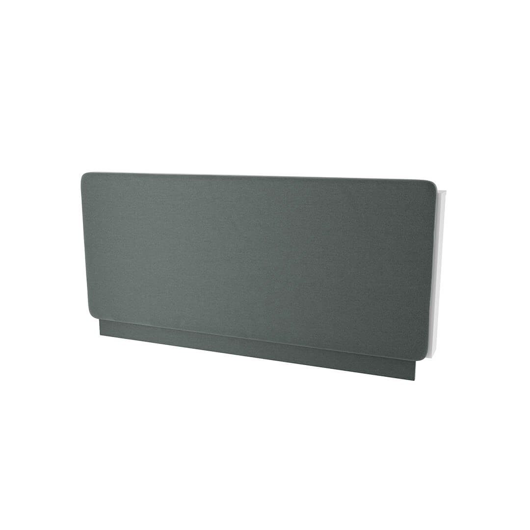 Unique wählbar Rückenteil,Farbe gepolstertem Weiß/Graphit CP01Z,140x200cm Home Schrankbett mit Schrankbett