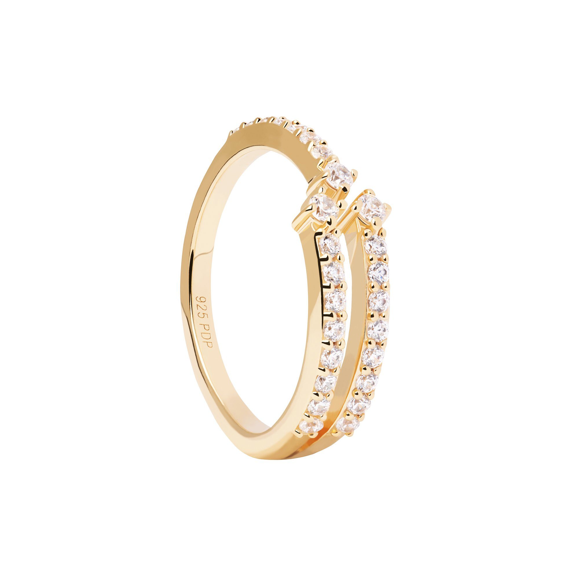 P D Paola Fingerring Ring 925er Sterlingsilber