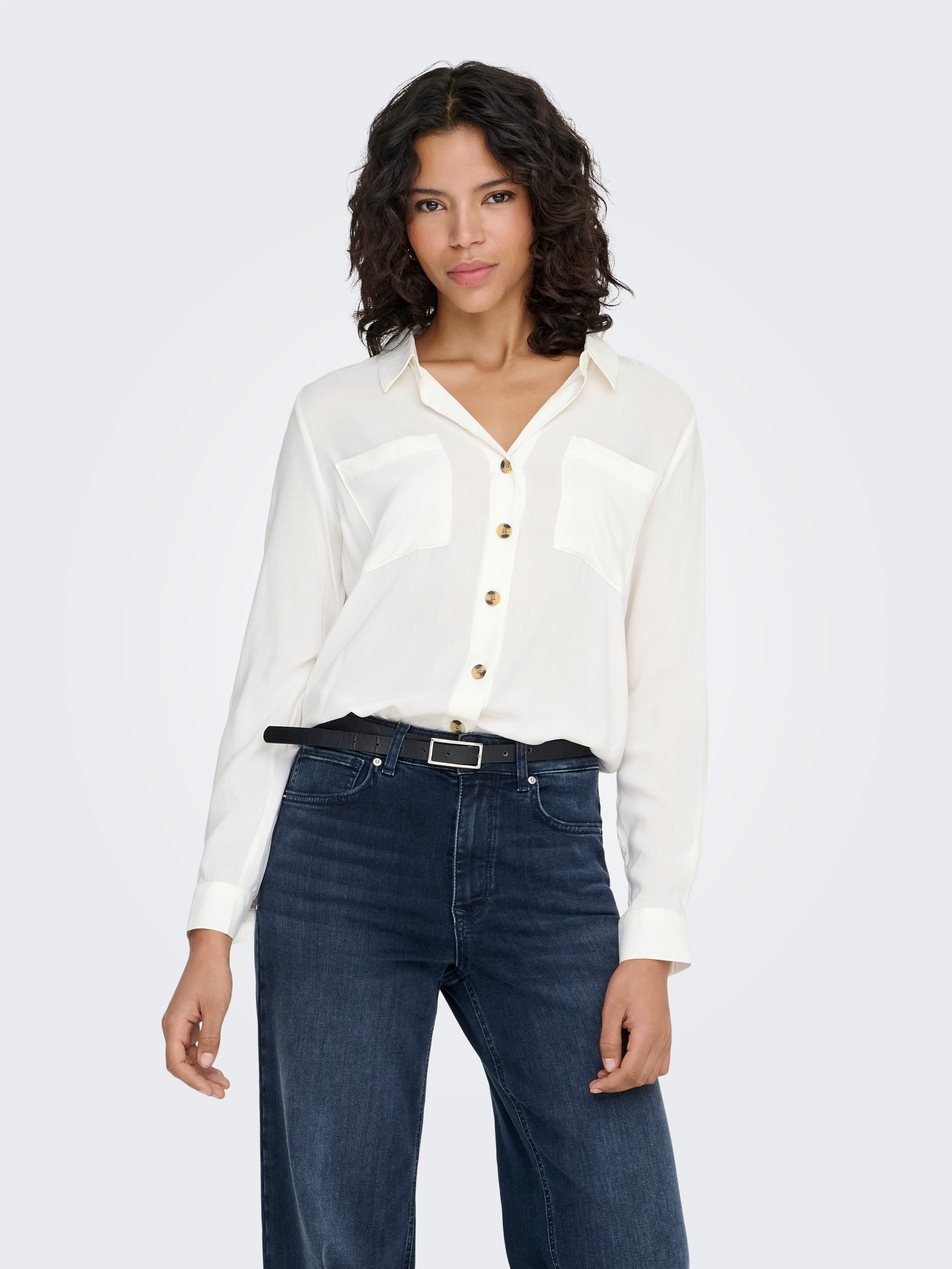 ONLY Hemdbluse ONLYASMIN SHIRT L/S WVN NOOS günstig online kaufen