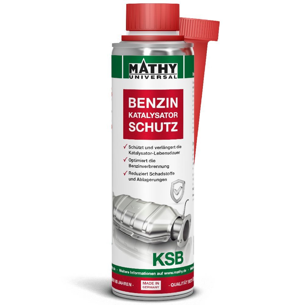 MATHY Benzin-Stabilisator MATHY-KSB Katalysator-Schutz Benzin 250 ml, 0,25 l, (1-St) Pflege + Schutz des Katalysators