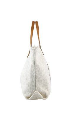 COLLEZIONE ALESSANDRO Schultertasche Wild and Free, aus Baumwolle mit echtem Leder