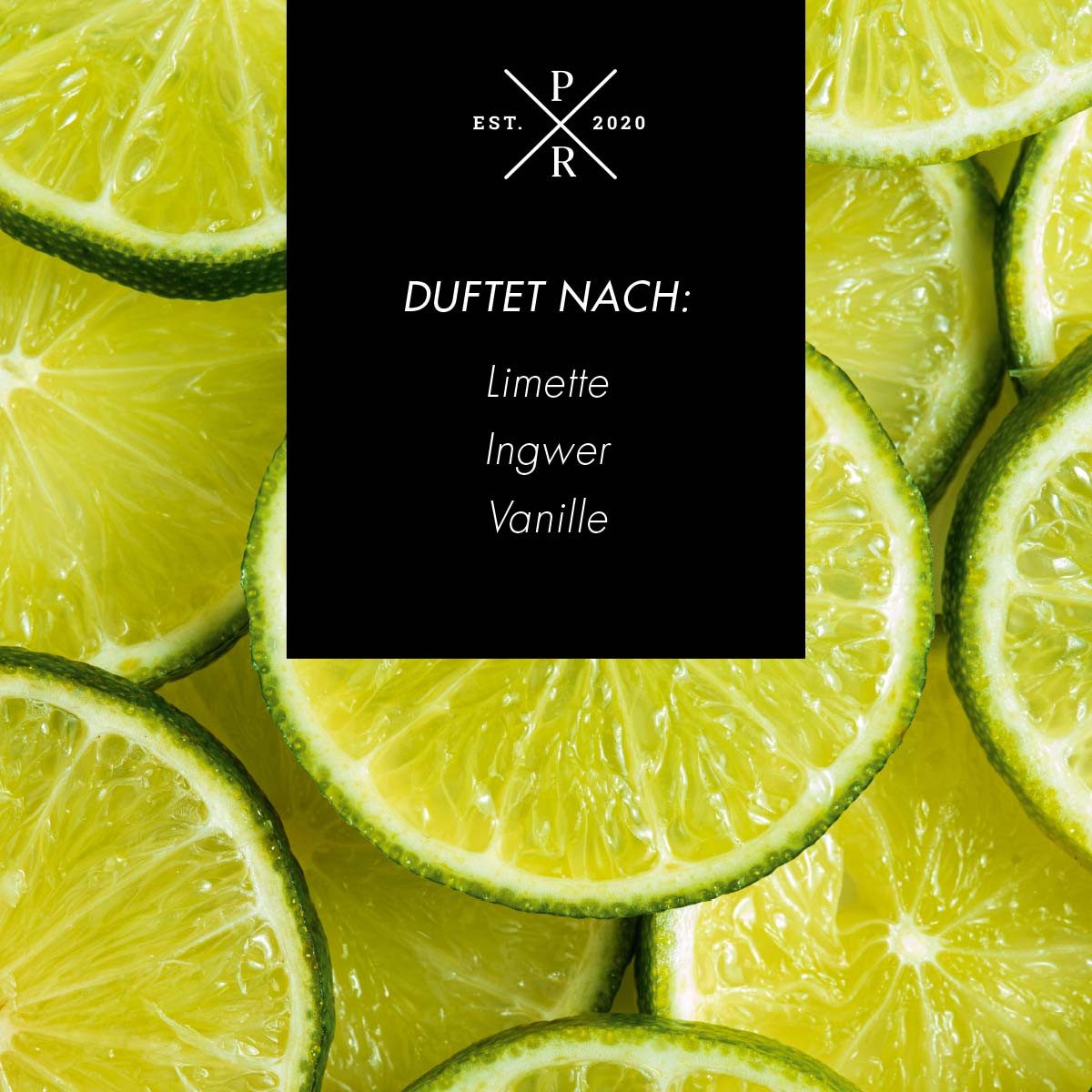 Purple River Duftkerze Ginger Lime - günstig online kaufen