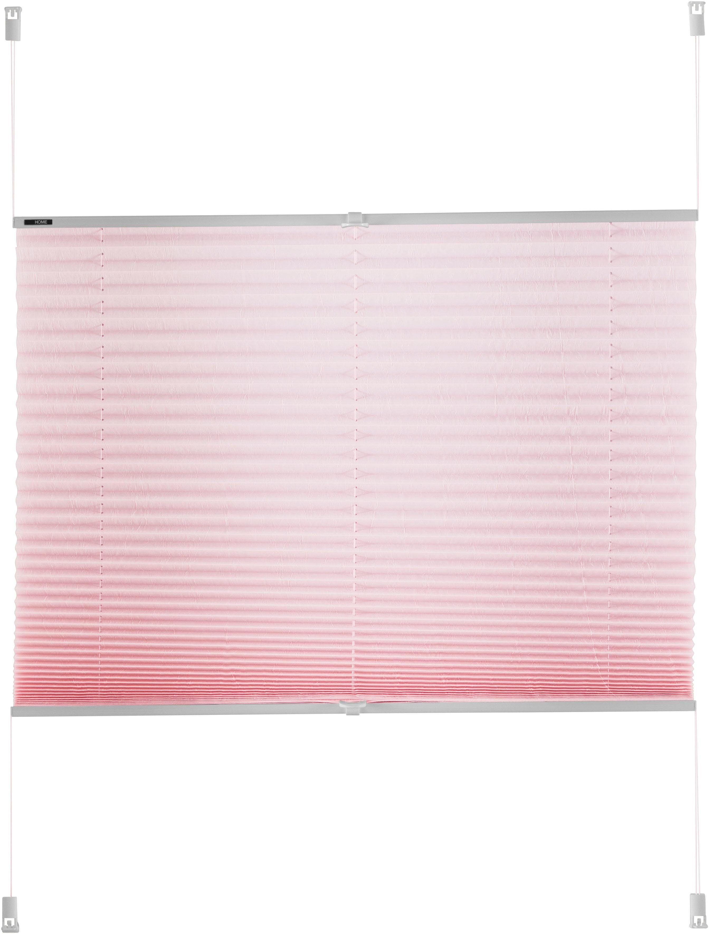 my home Plissee DAHRA - in Crush-Optik, Lichtschutz, ohne Bohren, verspannt günstig online kaufen
