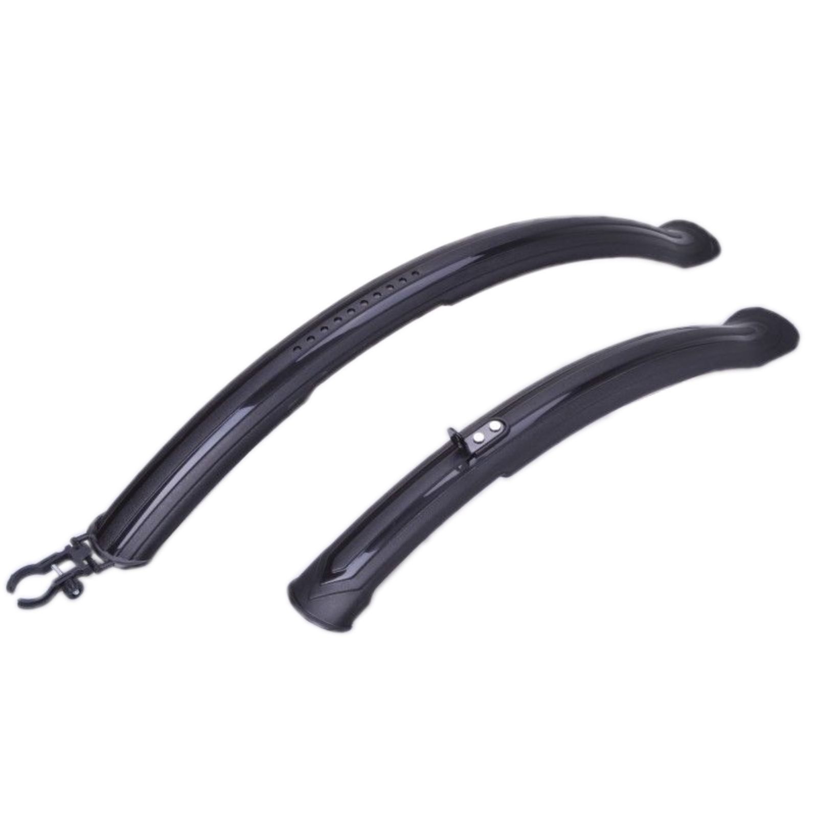 Gravidus Schutzblech Fahrrad Schutzblech Set schwarz 24" 26"