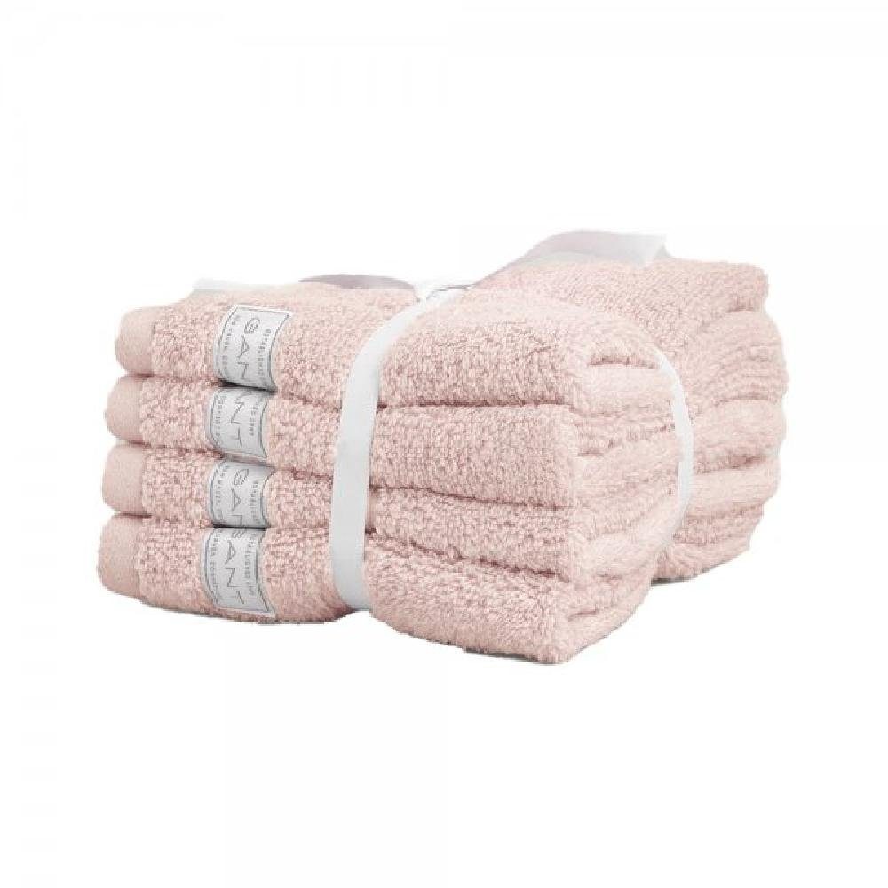 Gant Badetücher Gant Home Seifentuch Set Gesichtstücher Premium Towel Pink Embrace (30