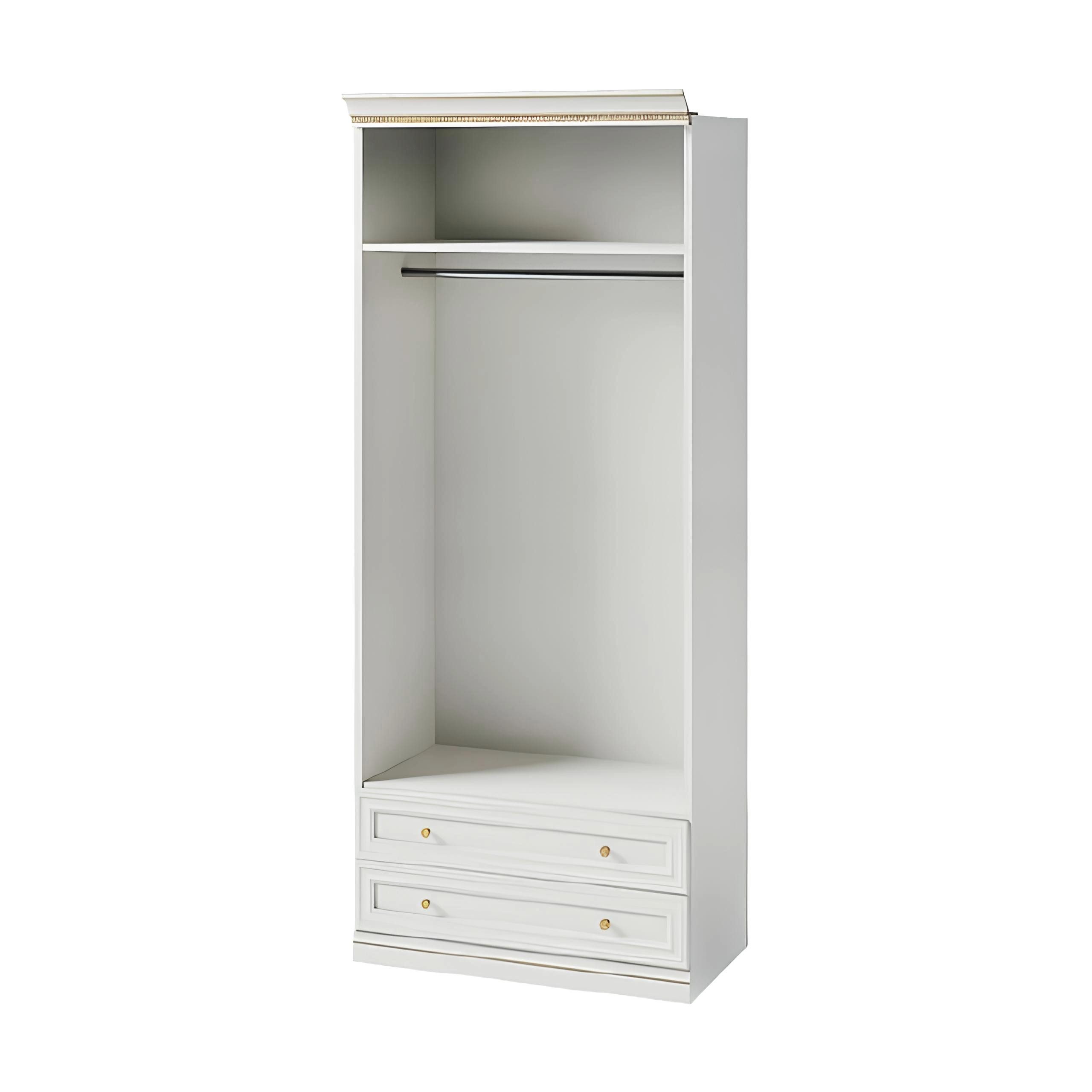 Xlmoebel Kleiderschrank Element Modell V2D-16, italienisches Design, hochwertig verarbeitet (1-St., Element von Kleiderschrank Model V2D-16) Hergestellt in Europa