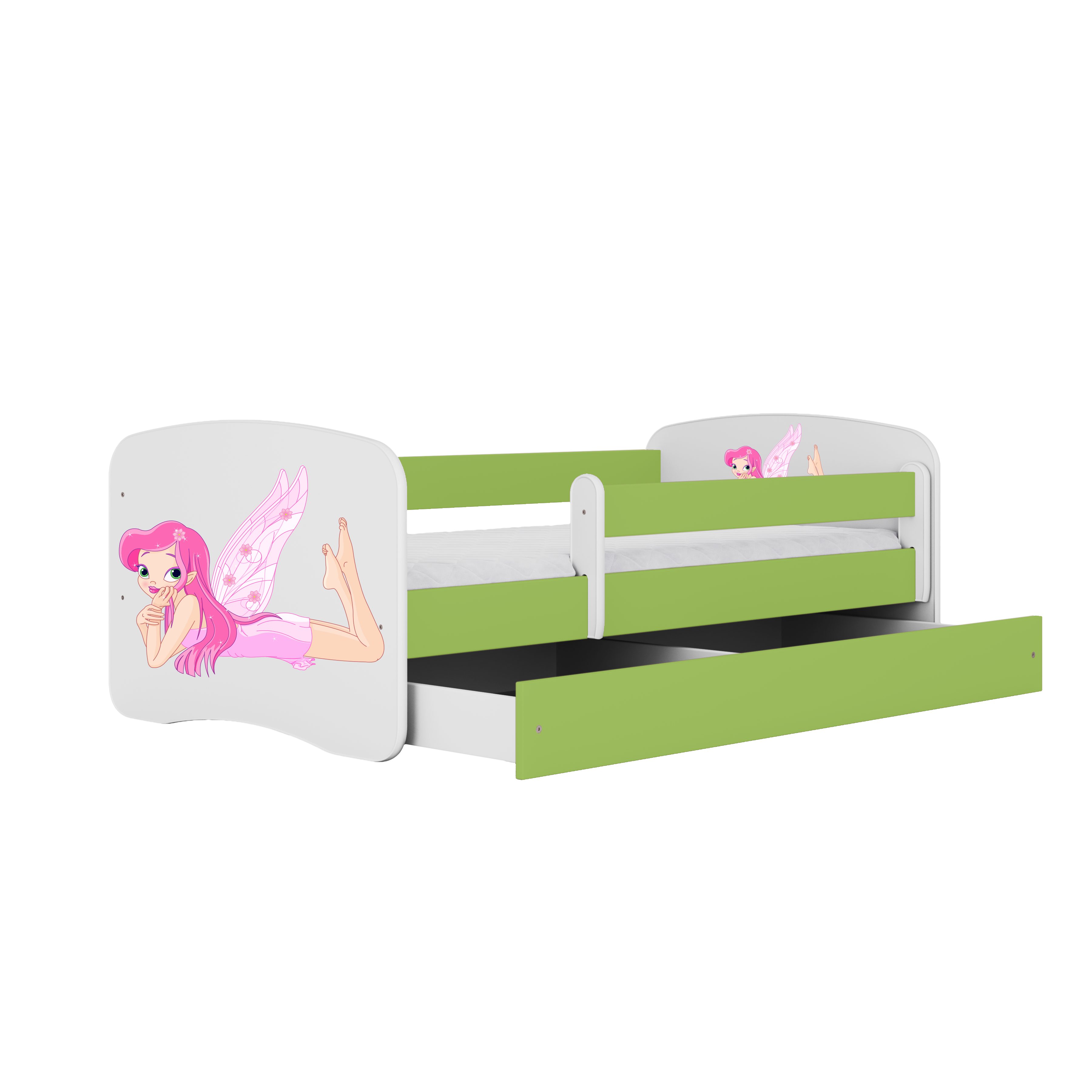 Bjird Kinderbett Babydream 180x80 cm 160x80 cm 140x70 cm (optional mit Matr günstig online kaufen