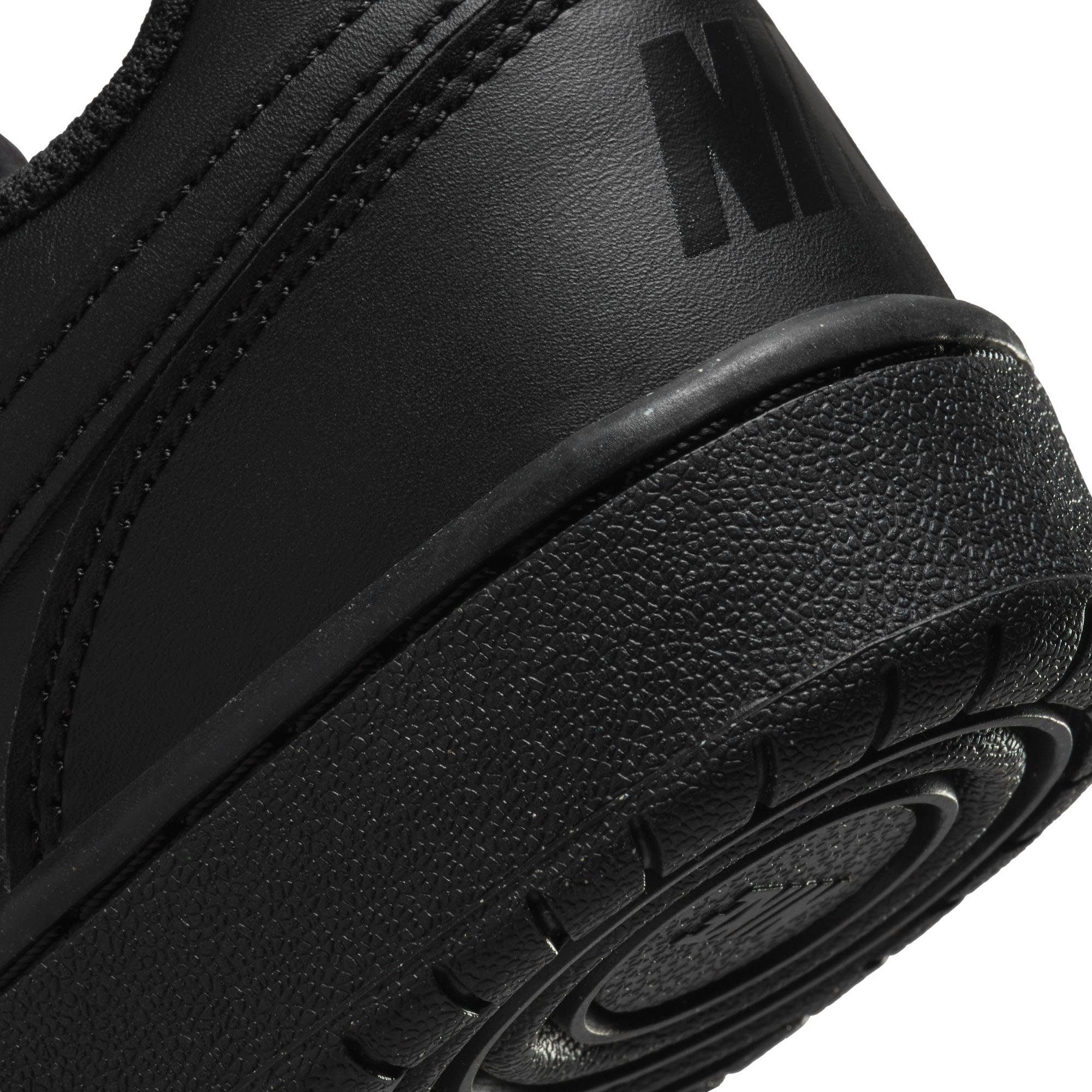 Nike Sportswear LOW black/black COURT RECRAFT (GS) BOROUGH Sneaker
