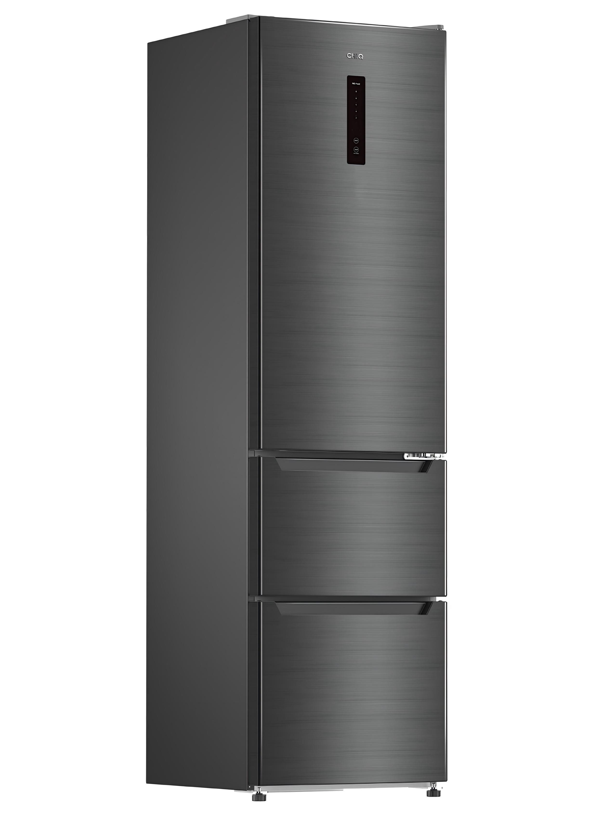 CHiQ Kühl-/Gefrierkombination Optimal Frische+ CID282NEIBE, 19.2 cm hoch, 54 cm breit, 12 Jahre Garantie für den Kompressor, 37dB, Optimal Fresh+