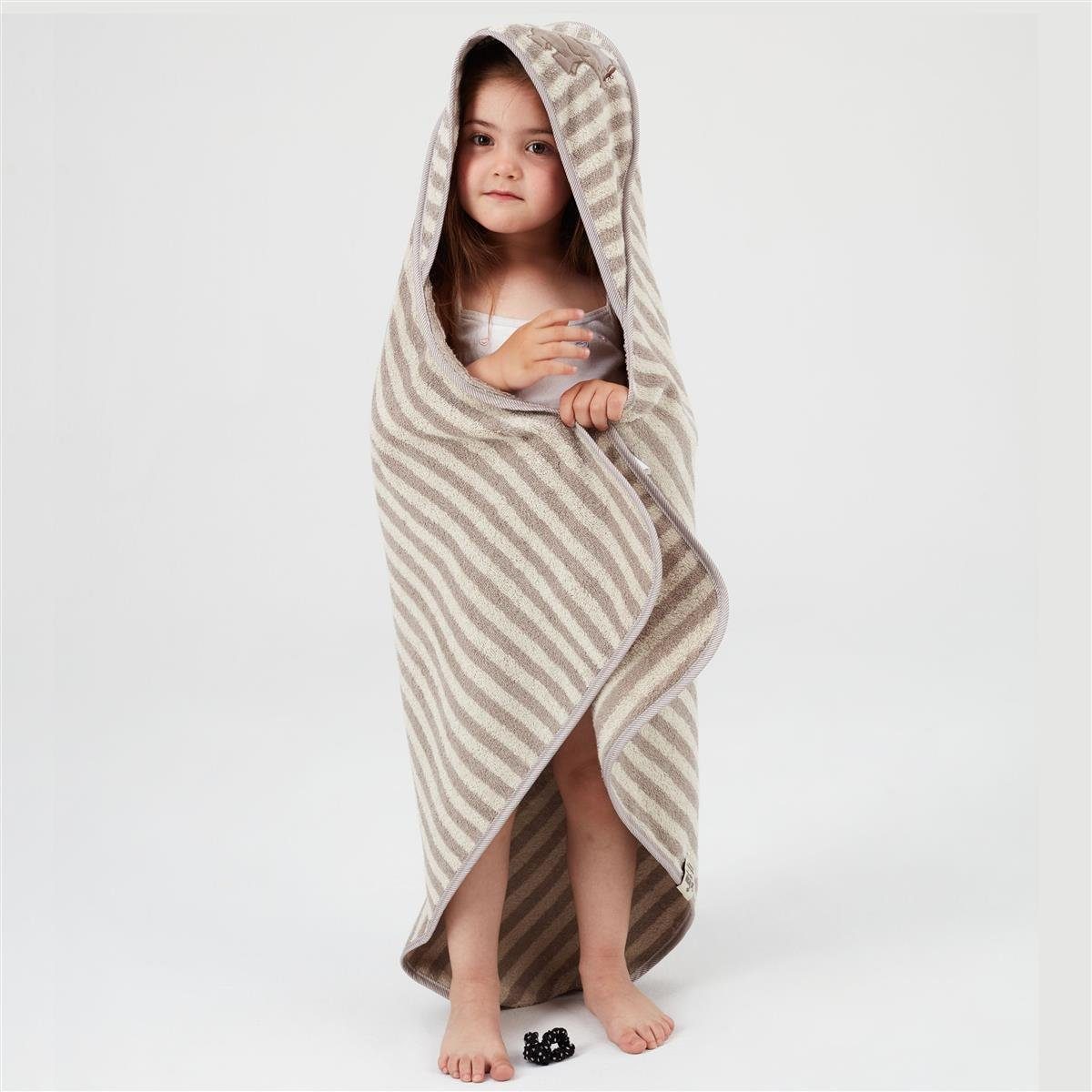 Design Baby mit Kapuze, 80x80 SEI Kapuzenhandtuch Frottee Kapuzentuch Handtuch