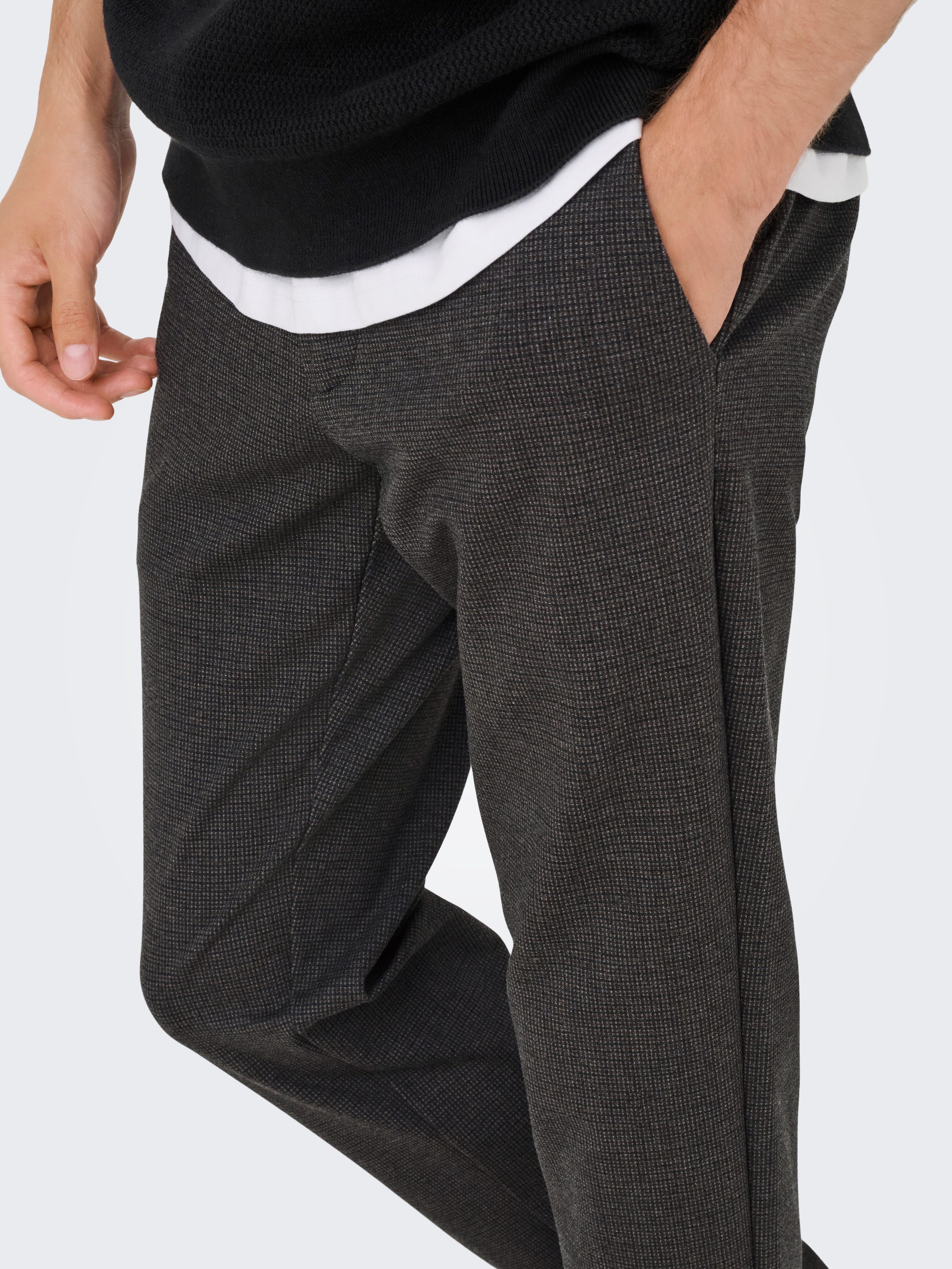 ONLY & SONS Chinos ONSMARK SLIM CHECK 020960 PANT