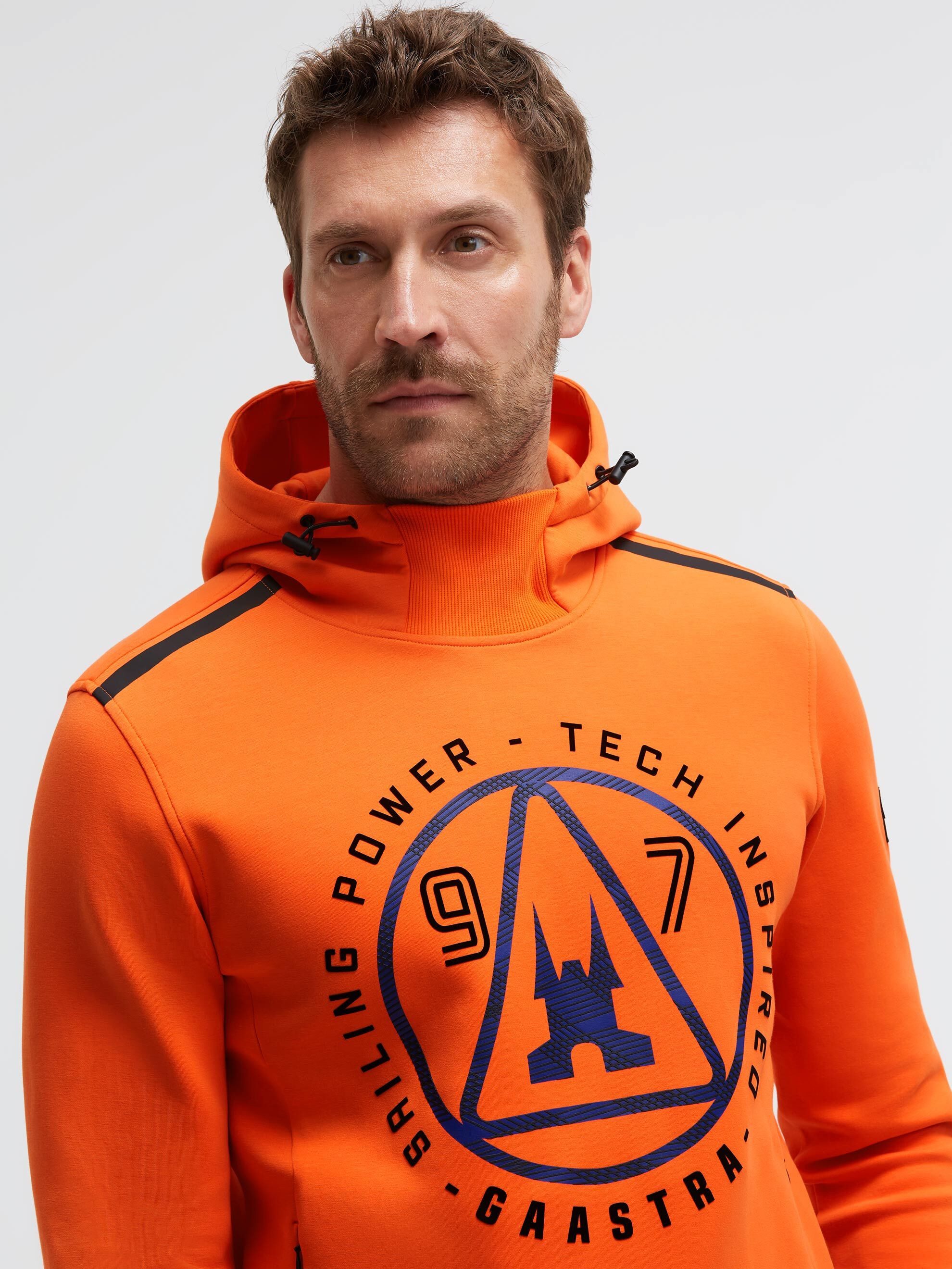 Gaastra Kapuzensweatshirt mit Reißverschluss-Taschen – Bild 4 von 5