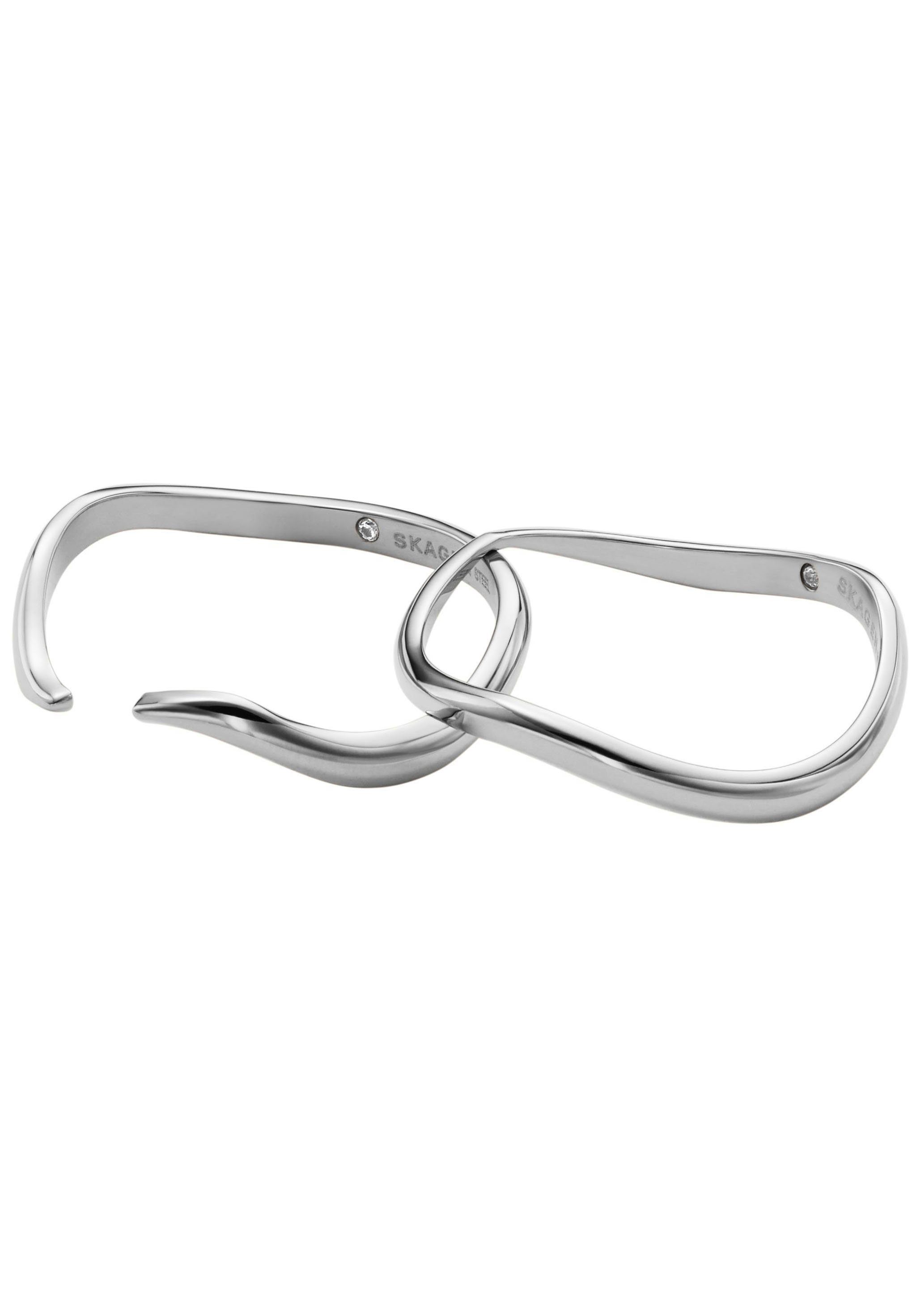 Skagen Ring-Set KARIANA ESSENTIAL WAVES,... Skagen Ring-Set KARIANA ESSENTIAL WAVES,...