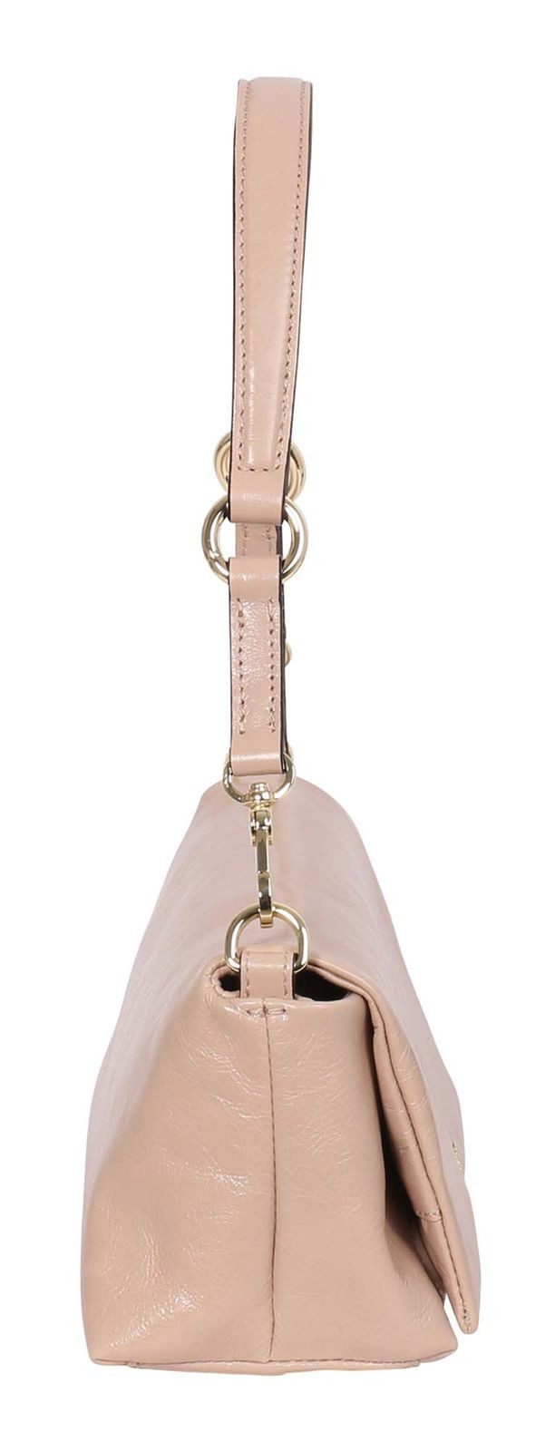 Abro Umhängetasche Shoulderbag Mila, aus echtem Rindsleder