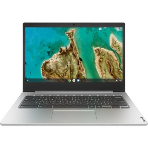 Lenovo IdeaPad 3 CB 14IGL05 (82C1000QGE) 64 GB eMMC / 4 GB - Notebook - platinum grey Chromebook (Intel Celeron)