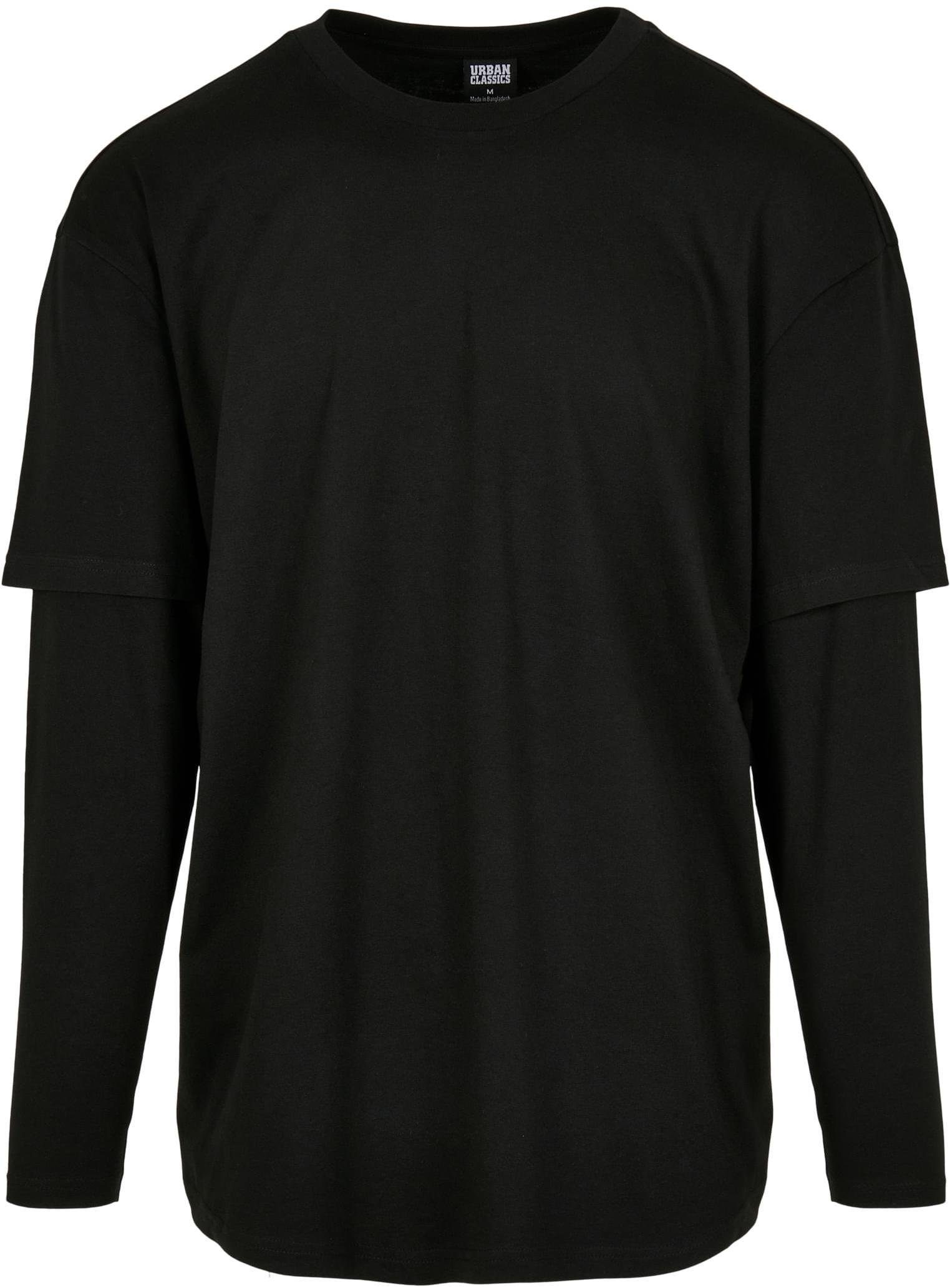 Longsleeve Oversized Shaped Double Layer LS Tee Langarmshirt Herren