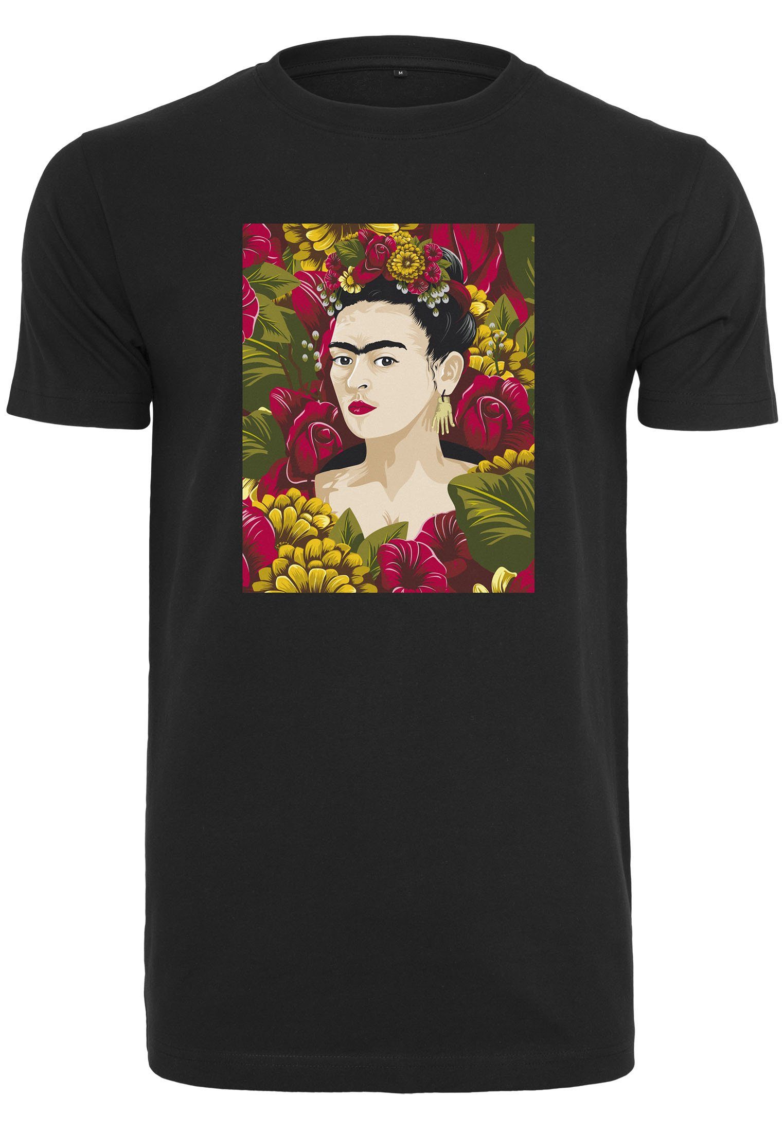 Frida Kahlo (1-tlg) Tee Portrait Damen Kurzarmshirt Ladies Merchcode