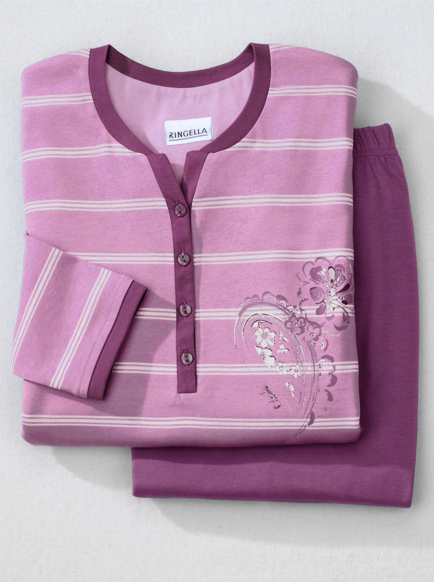 Ringella Schlafanzug rosenholz-bedruckt